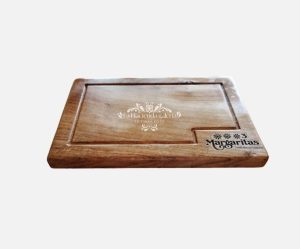 12 Tablas de picar grabadas al láser (solo mayoreo)