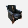 Sillón reclinable patas talladas