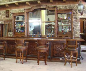 Set de barra y contra barra estilo Málaga con tallas