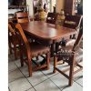 Mesa tallada con 6 cajones